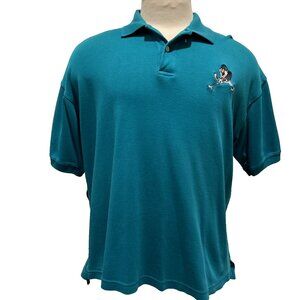 Warner Bros Studio Store Mens XL Looney Toons Taz Vintage Golf Polo Shirt 1995